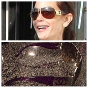 Purple Aviator Sunglasses